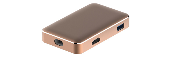 一轉三的綠聯DP多功能轉接器